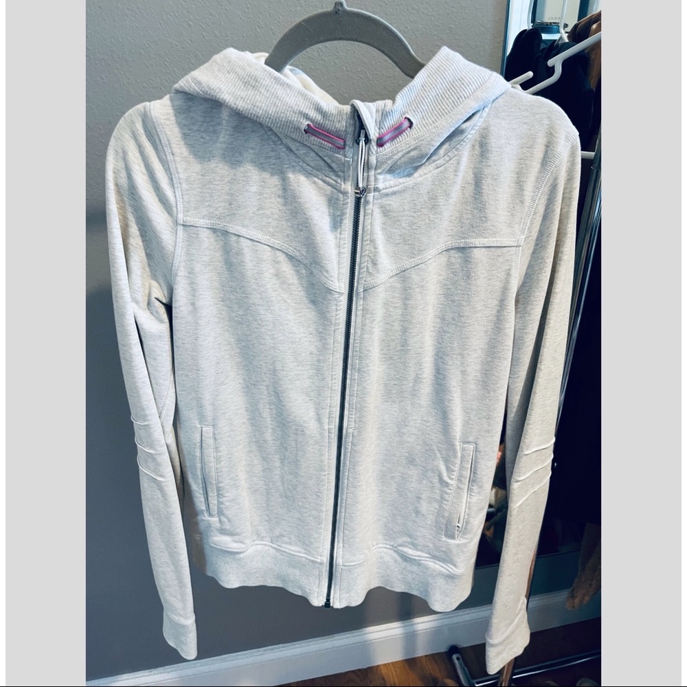 Lululemon lightweight full zip hoodie